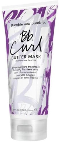 Bumble and bumble. Curl Butter Hair Mask |Haarmaske für intensive Feuchtigkeitspflege | Anti-Frizz + Farbschonend | Lockiges, welliges Haar | Mit Jojobaöl, Avocadoöl + Kokosöl, 200 ml