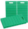 Relaxdays Kniekissen 3er Set, Gartenarbeit & Werkstatt, schonende Kniepolster, HBT: 4 x 39,5 x 20 cm, Kniebretter, grün