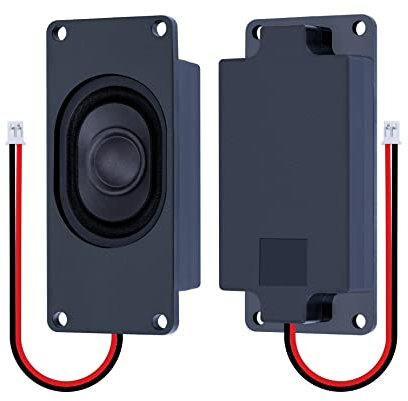 CQRobot Mikrolautsprecher 5 Watt 8 Ohm Geschlossene Audio- und Subwoofer-Lautsprecher Woofer-Lautsprecher Kompatibel mit Arduino. JST-PH 2,0 mm 2-Polige-Schnittstelle, für Kleines Elektronikprojekt.