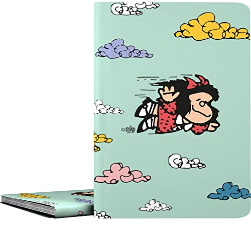 Grafoplás 1332458 Sichtbuch mit 30 Hüllen, A4, Deckel aus Polypropylen, fliegend, Mafalda