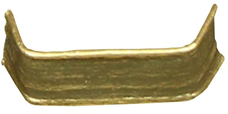 U-Clip aus Papier 40mm Verschlussclips Gold 0,5mm Draht 1000 Stück Clips für Tüten WeltiesSmartTools