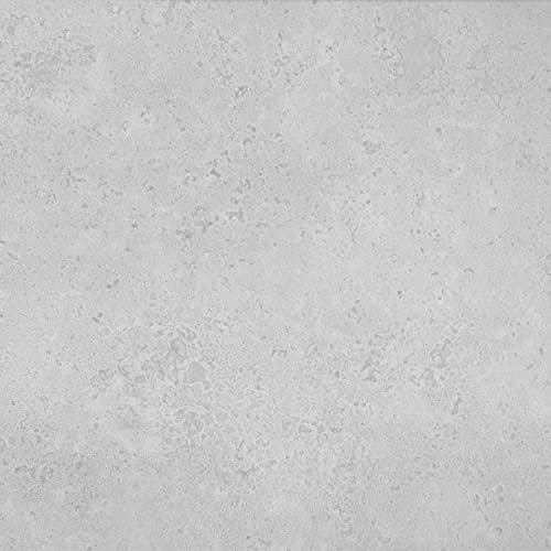 Decosa Panneau décoratif Béton aspect béton - polystyrène - gris clair - 50 x 50 cm - pour mur et plafond - 15 sachets (=30 m2)