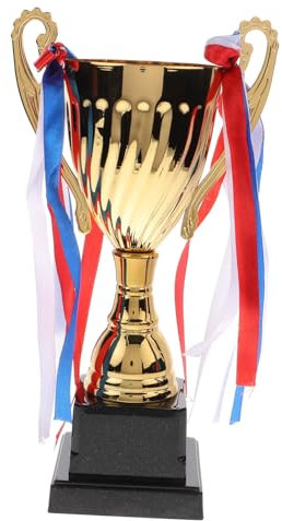 TOYANDONA Grand Trophée en Métal et Plastique, Figurine Basketteur Socle