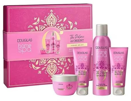 Douglas - Home Spa - The Palace of Orient - Luxury Spa Set - Body Scrub 100g + Body Lotion 75ml + Shower Foam 200ml + Hand Cream 75ml