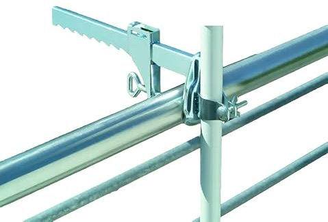 Duo - Masterholder holly Sonnenschirm - BALKONHALTER für STÖCKE bis 38 mm ø - 2 gummierte SPANNBACKEN - bis ø 195 mm-Zum aktuellen Test-Preis Made B. Württemberg