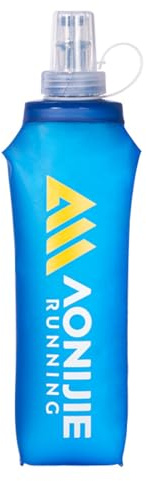 TRIWONDER Gourde Souple Pliable Sport 250 ml 2 Pièces | Bouteille d'eau, Poche Hydratation, Réservoir d'eau, Utilisation en Extérieur