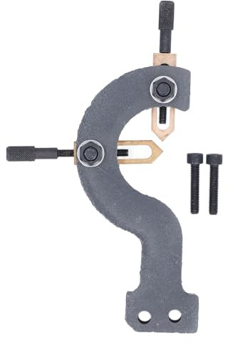 Mini-Drehmaschine Spindel Lünette Drehmaschine Mittelrahmen 20 Mm Lochdurchmesser Stahl Werkzeugspindel Ersatzzubehör für MX 180D 7x12 8x14 Drehmaschinen 180 Maschine