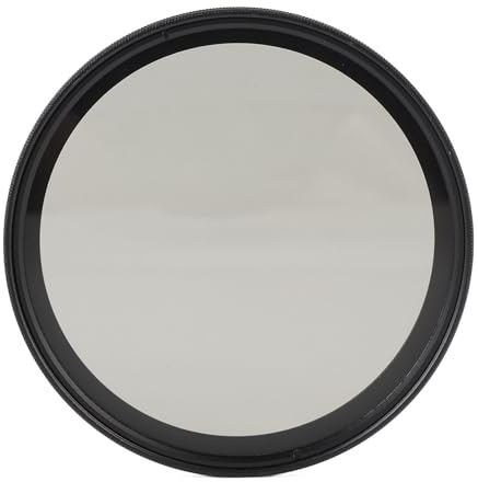 Filtre ND Réglable, Filtre D'objectif de Caméra ND Variable, Verre Optique ND2 à ND400, Résistant aux Chocs, Cadre en Alliage D'aluminium, Effets Personnalisables, Verre trempé