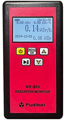 Contatore Geiger portatile professionale per il rilevamento delle radiazioni nucleari, misura accuratamente i raggi Beta Gamma X, essenziale per la sicurezza delle radiazioni elettromagnetiche