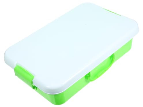 Toddmomy Portable Handle Sand Box with Lid Small Outdoor Sandbox Storage Box for Fun and Imaginative Play Lightweight Design for Easy Carrying and Versatile Use
