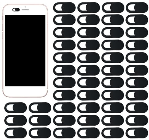 VTYTZZ 50 Stück Webcam Abdeckung,Handy Kamera Abdeckung,Laptop Kamera Abdeckung,Kamera Abdeckung Laptop,Kamera Abdeckung Handy,Webcam Cover Für Handy,Tablet,Schutz Ihrer Privatsphäre