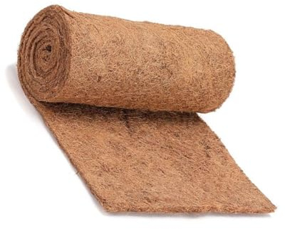 DIWAL Rollo De Revestimiento De Coco De Fibra 30x300cm Tapiz Ecológico para Jardinería, Cultivo Hidropónico, Sustrato para Plantas, Semilleros, Jaulas De Animales Y Reptiles(12x39 Inch(30x100cm))