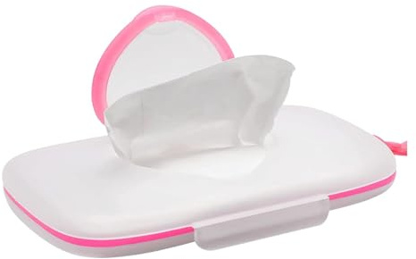 Small Wet Wipes Case - Wipees Tillåter Easy Wipee Dispenser | Gott om inre utrymme Wets Wipe Container | Wipes Containers Box -barnvagnar för resor i lager