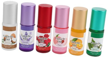 Aceite Reparador de Cutículas en Roll-on, 6 Unidades de Vidrio