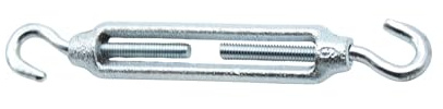 DOJA Barcelona Seilspanner Haken - Haken M5 Verzinkter Stahl - PACK 6 - Innovatives Spannschloss für Drahtspanner, Optimale Verbindung mit Sonnensegel Spanner Einsatz, Robuste Leistung mit Drahtseil