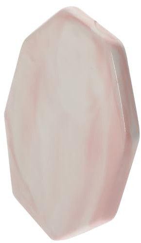 Alipis Tappetino per Piastra di Cera in Ceramica Resistente al Calore Sottobicchiere Multifunzionale Motivo Marmorizzato Rosa Ottagonale Accessorio per Sigillo di Cera e Decorazione
