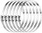 MIAHART Fascette Stringitubo 141-165mm Acciaio inossidabile 304 Regolabile Tubo Morsetto Worm Clip per tubi, 6 pz