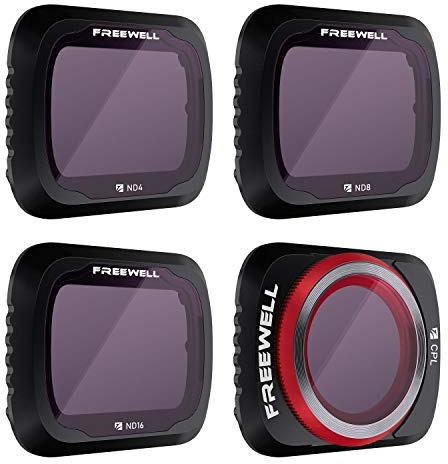 Freewell Standard-Day - 4K Serie - 4Pack Filters Kompatibel mit Mavic Air 2 Drone