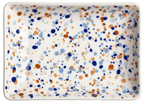 iittala(イッタラ) The Curious Mind of Oiva Toikka 1065513 Teller, A6, 10 x 15 cm, Hellet, Blaubraun