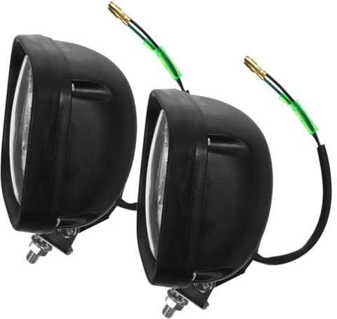 Feux LED pour Chariot Élévateur, 2 Pièces, Plastique Noir, | Lampe de Travail, Lumière LED Chariot Élévateur, Facile à Installer, Améliore Sécurité et Efficacité