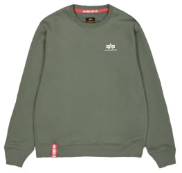 Alpha Industries Herren Basic Small Logo Sweatshirt