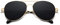SOJOS Mode Metallrahmen Verspiegelt Linse Herren Damen Sonnenbrille mit Frühlings Scharnieren SJ1030 (C13 Gold Rahmen/Graue Linse)