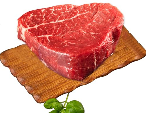 WURSTBARON® Filet-Set vom Jungbullen, Steaks aus deutscher Herkunft, aromatisches und saftiges Grillfleisch, Premium-Qualität aus Bayern, Grillpaket mit 4 Steaks