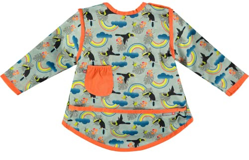 Close Baberos Impermeables de Manga Larga con Bolsillo 18 a 36 Meses, Toucan