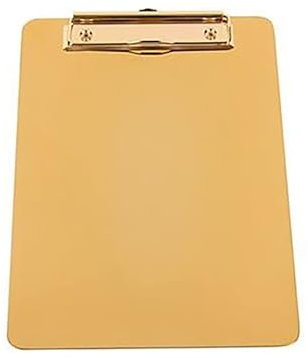 Umerk Presse-papiers Clip DE File DE File Metal Pad D'Écriture Pad Menu Menu Menu Menu Plus Mats Mats Office Files Clipboard Clips Board (1PC) (Color : Medium)