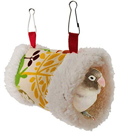 beautyhe Wellensittich Spielzeug Ratten Zubehör Haustier-Hängematte Papageien-Hängematte Vogelnest hängen Haustierkäfig-Hängematte Vogelbedarf 1