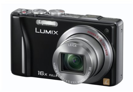 Panasonic Lumix TZ20 Digital Camera - Black (14.1MP MOS, 16x Optical Zoom) 3 inch Touchscreen LCD (Renewed)