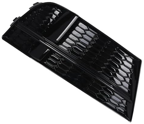 Kühlergrills Nebelscheinwerferabdeckung Kühlergrill Zubehör Ersatzteile Passend für Audi A3 8V S-line Limousine Sportback Cabrio 2016-2020 Auto-Lufteinlassgitter(Left 8V3807681AB)