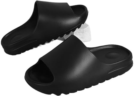 AMEEDA Cloud Sliders Slides For Men Outdoor Trending Thick Bottom Sliders Beach Sandals Designer Bone For Women