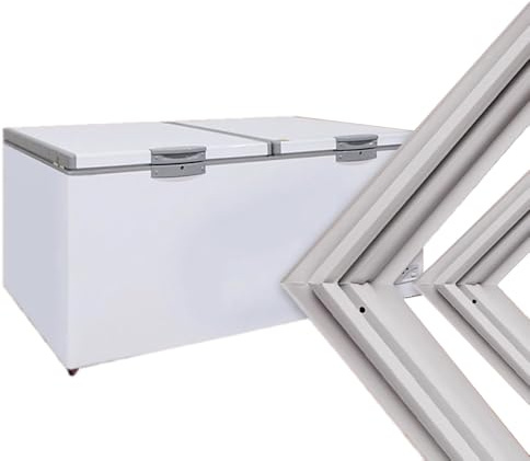 BKNCQ Guarnizione Congelatore a Pozzetto,Guarnizione Magnetica per Porta Freezer Orizzontale,Ricambio ad Alta Tenuta