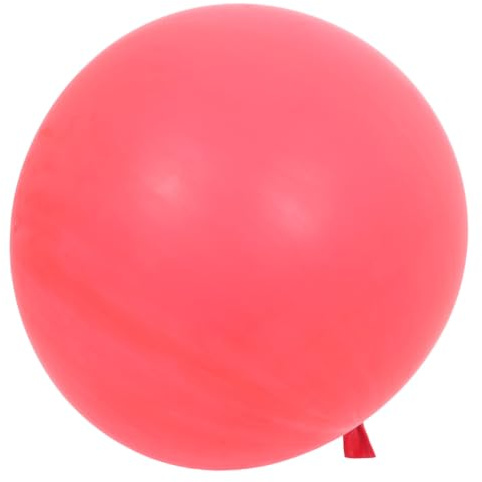 VALICLUD Pallone da 48 Pollici Meteorologico Gigante in Lattice Rosso per Mappatura Scientifica e Decorazioni per Feste All'aperto, per Esperimenti e Osservazioni