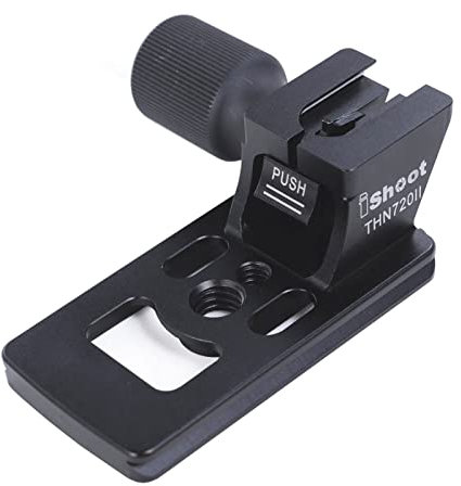 iShoot Lens Collar Replacement Foot Tripod Mount Ring Base Compatible with Nikon AF-S 70-200mm f/2.8E FL ED VR, AF-S 500mm f/5.6E PF ED VR, Quick Release Plate for Arca-Swiss Fit Tripod Head Clamp