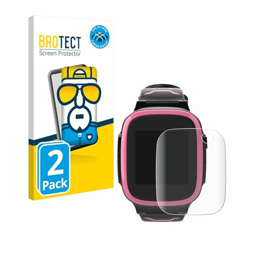 BROTECT 2 Stück Full-Cover Schutzfolie für Xplora X5 Play Full-Screen Displayschutz-Folie [3D Curved, Anti-Fingerprint, Kristall-Klar]