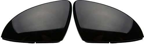 ZEALfix 1 paire de caches de rétroviseur pour Golf 7 Mk7 7.5 Gtd 2013-2017 Noir brillant