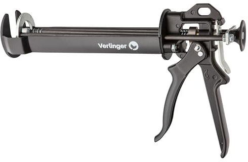 VERLINGER Pistola Per Cartucce Di Ancoraggio Chimico Pistola Per Resina Rapporto Di Spinta 25 1 Acciaio Alluminio Nero Pro