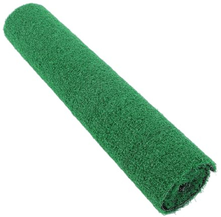 TOYANDONA Realistic Simulation Grass Mat for Reptiles Durable Artificial Turf Rug for Turtle Basking Indoor Outdoor Use Versatile Lawn Carpet for Pet Areas