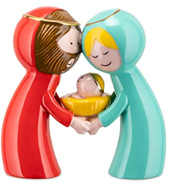 Alessi AGJ01S2 Happy Eternity Baby 2 Figuren,Porzellan