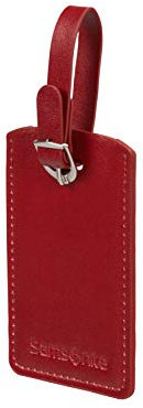 Samsonite Global Travel Accessories - Gepäcketikett, 2er-Pack, Rot