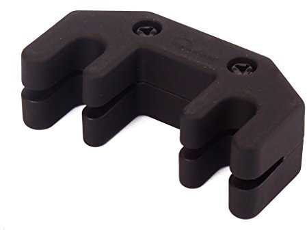 Alnicov Violin Viola Praxis Zinklegierung Mute Fiddle Professionelle Praxis für 3/4 4/4 elektrische akustische Violine Teile Schwarz