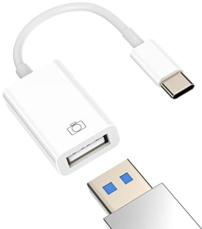 Adaptador USB-C a USB A 3.0 OTG Cable Hub Apple iPhone15 Pro Max Plus iPad Pro Air Mini Mouse Port Converter compatible con Samsung Galaxy Pixel MacBook Accesorios TypeC Thunderbolt Adapta CJJ