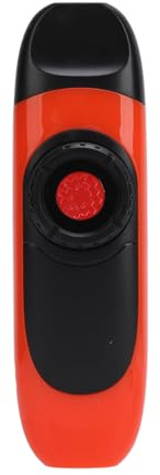 Kazoo-Flöte, Professionelles ABS-Kazoo mit 5 Membranen für Musikliebhaber für Kinder und Erwachsene (ORANGE)