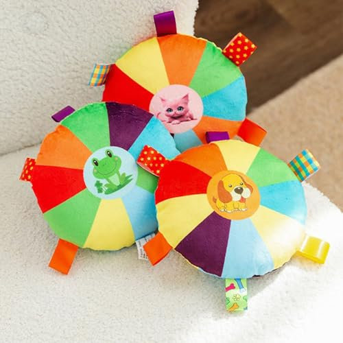 Somifa Hundespielzeug Unzerstörbar, Tauziehen Plüsch quietschendes mit Crinkle-Papier und Hundeseil, Robust Hundekauspielzeug für Welpen, kleine, mittlere, große Hunde (3 Pcs)