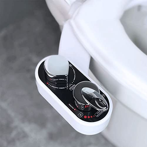 Bidet Hot and Cold Warm Water Toilet Seat Attachment Sprayer Japanese Cover Portable Non Electric