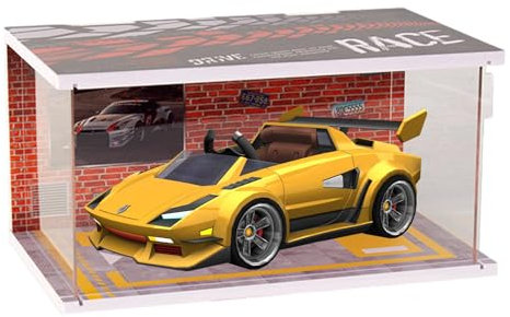 Car Garage Display Model, Garage Model | Garage Model 1:32 Car Model Frame |