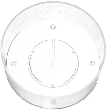 Holibanna 100 Piezas Unidades Vasos para Velas Redondos Transparentes de Plástico Reutilizables Portavelas Compactos para Manualidades Decoración Hogar Cumpleaños Bodas Reutilizable