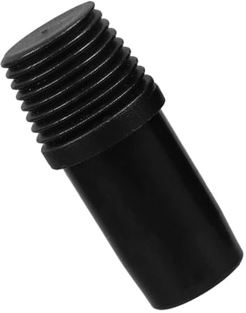KONTONTY German Threaded Tip Replacement for Broom Handle Adapter Metal Connector for Mop and Telescoping Poles Easy to Install Secure Fit for Adjustable Cleaning Tools